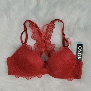XOXO Underwire decorative back bra 34 B
